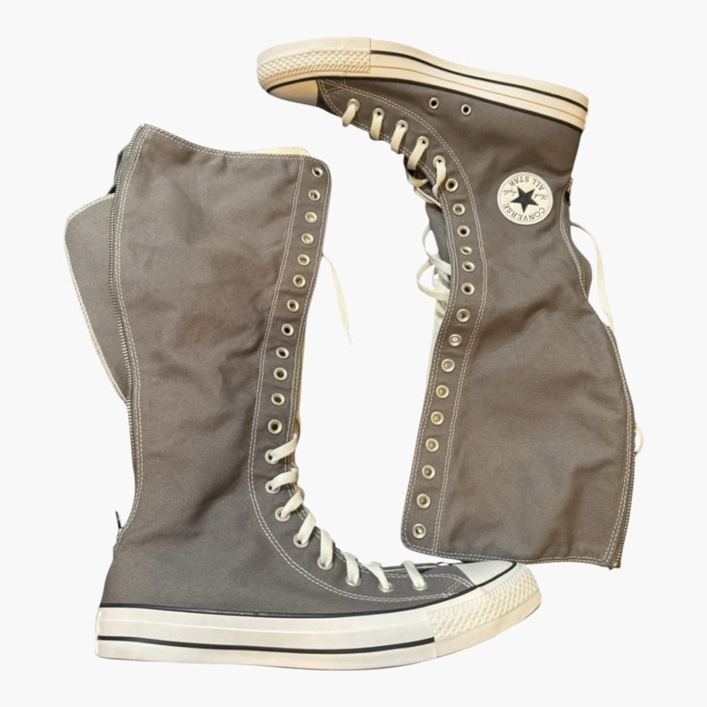 Converse CHUCK TAYLOR ALL STAR XXHi Knee-High Sneaker Shoe Grey